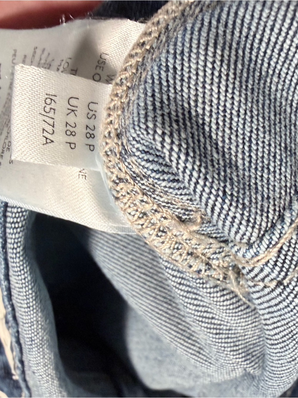 Pilcro Anthropologie High-Rise Slim Jeans Women's 28 Button Fly Utility Pockets - Picture 15 of 15